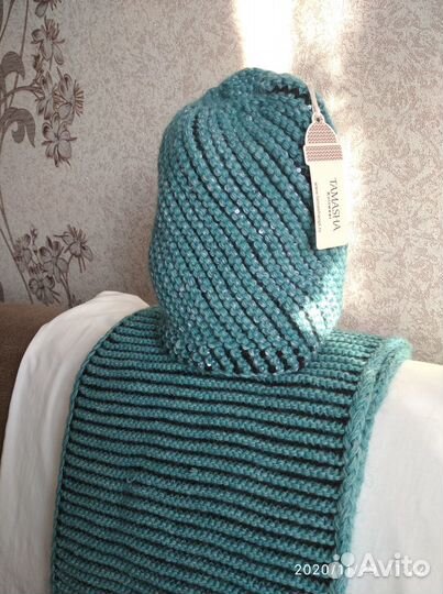 Комплект- шапка и снуд