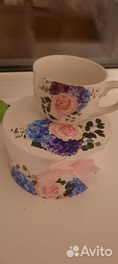 Чашка с блюдцем