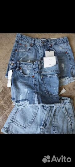 Джинсовые шорты детские
