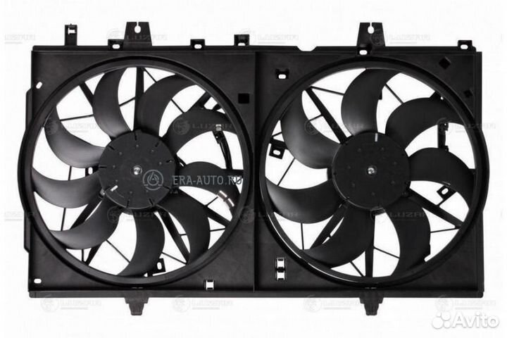 Luzar LFK 14CM Вентиляторы охл. с кожухом (2 вент.)