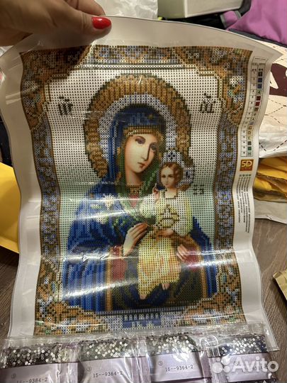 Картины алмазная мозаика Икона