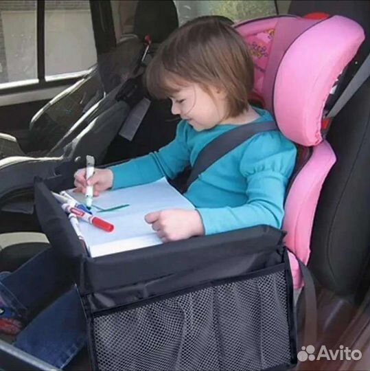 Отличный автомобильный столик для детского кресла