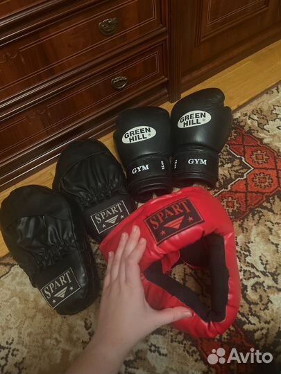 Набор для бокса spart, green hill
