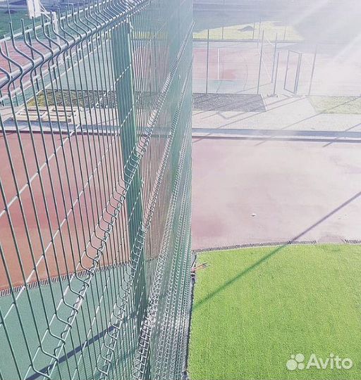 Сетка для забора 3d