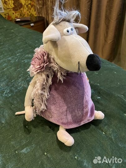 Авторские игрушки : мишка, слон, мышь Orange