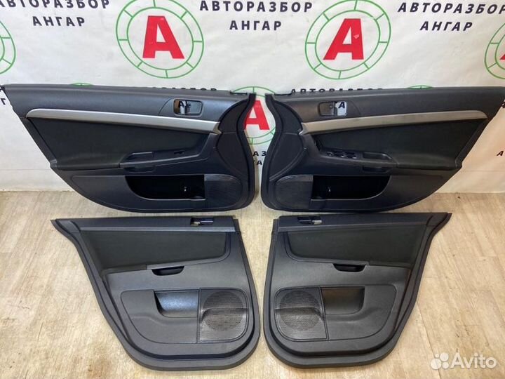 Карты дверей (комплект) Mitsubishi Lancer 10 CX2A