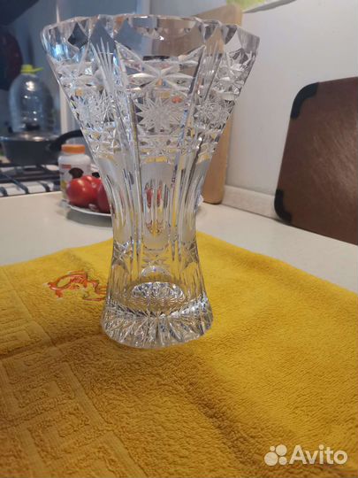 Хрусталь (ваза, блюдо, набор)