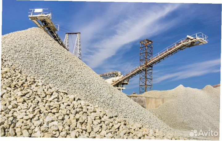 Щебень известняковый желтый от производителя
