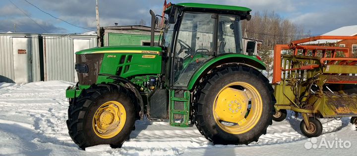 Трактор John Deere 6110B, 2020