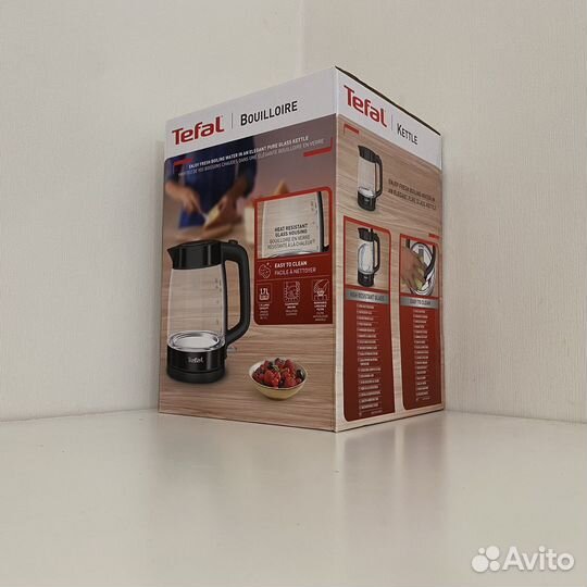 Чайник Tefal Glass Kettle KI840830