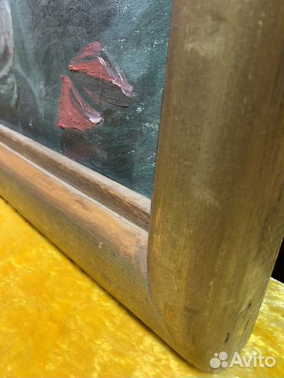 Картина маслом старая