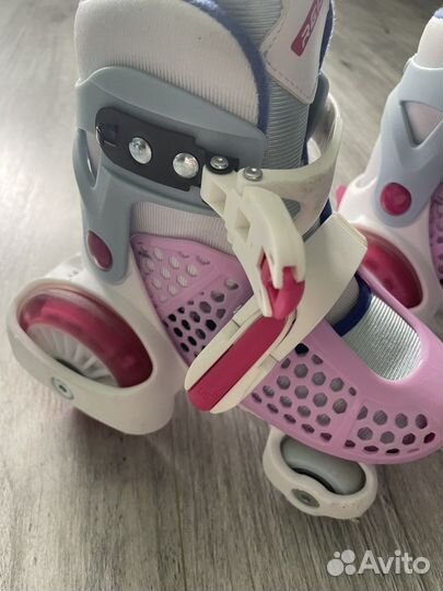 Роликовые коньки раздвижные 25-28