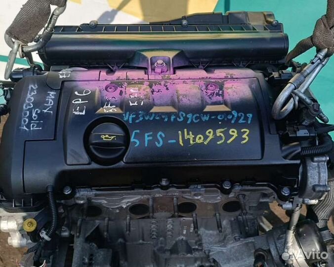 Двигатель EP6 Peugeot 308 1 1.6 Дизель
