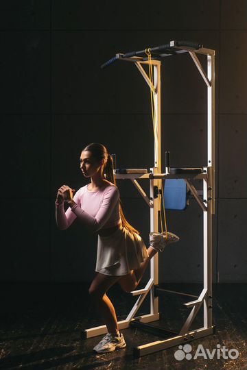 Турник + брусья + пресс напольный