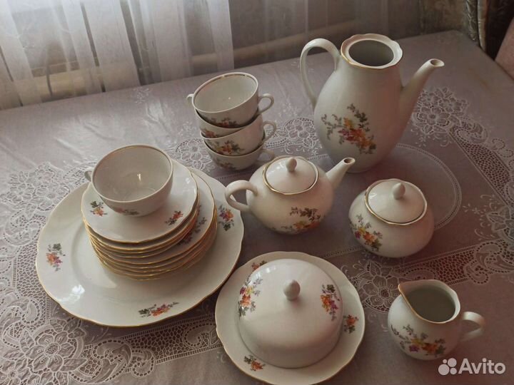 Фарфоровая посуда из гдр