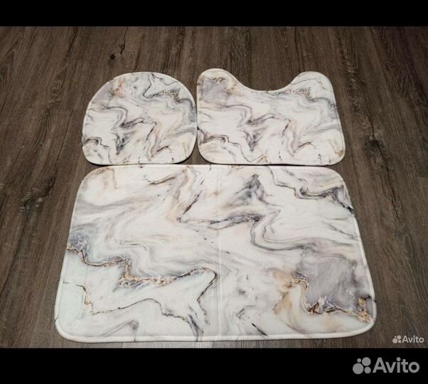 Набор ковра в ванную и туалет новый