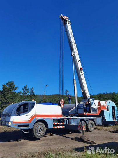 Аренда и услуги автокрана, 32 т, 40.5 м