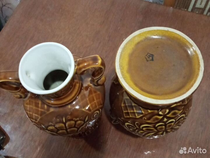 Вазы для цветов СССР 2шт