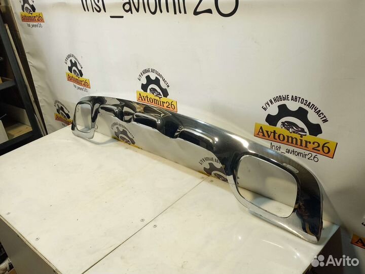 Хром заднего бампера Mercedes GLA-X156