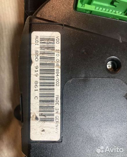 Приборная панель audi a4 b5