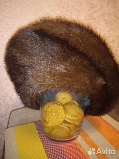 Берет норковый