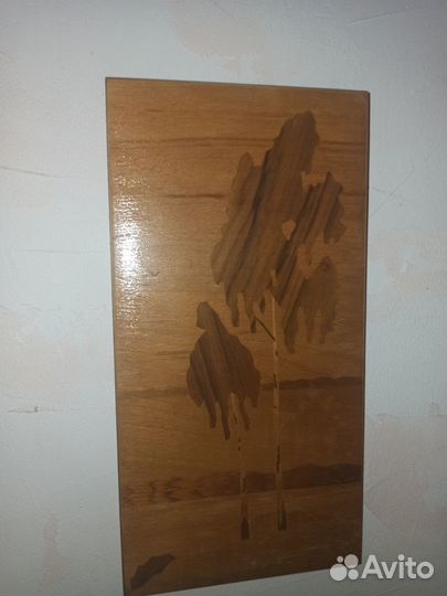Панно из дерева. Ленинград 1980 гг