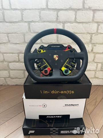 Руль Fanatec Porsche 911 GT3 R купить в Москве с доставкой ...