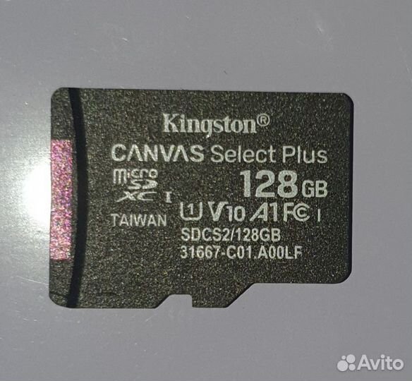 Kingston Canvas Select Plus microsdxc 128gb
