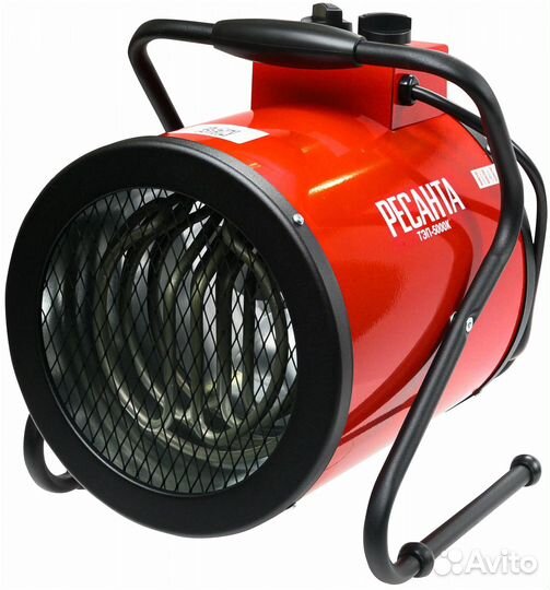 Тепловая электрическая пушка тэп-5000К1 (круглая)