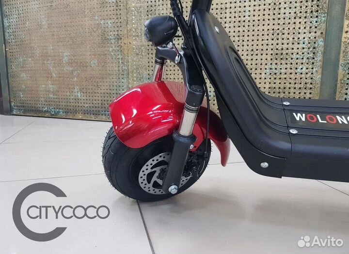 Электроскутер Wolong C1 PRO