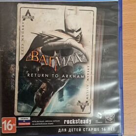 Диск PlayStation 4 batman return TO arkham