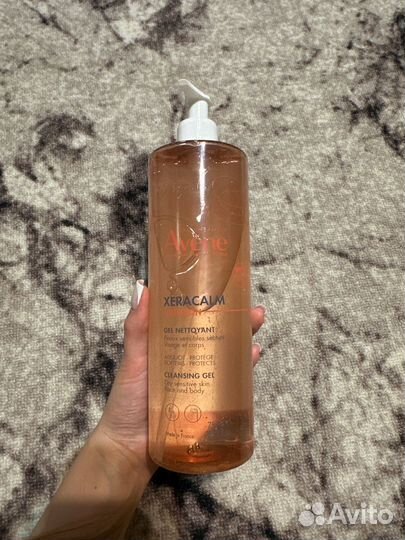 Гель для умывания avene для снятия макияжа