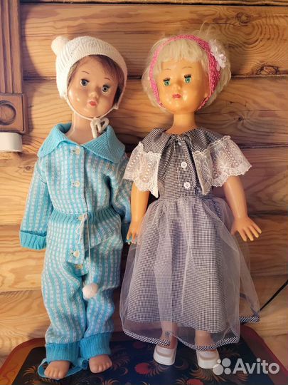 Большие советские куклы 70 см