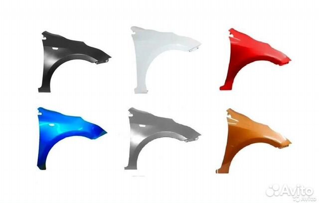Крыло переднее левое правое Kia Rio 4 все цвета