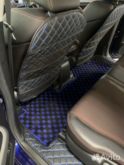 3D коврики в салон Dacia Sandero