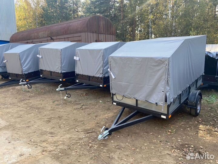 Прицеп легковой одноосный 2.5х1.5 бортовой