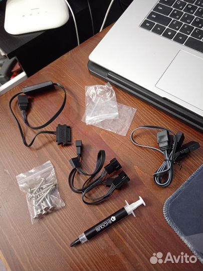 Комплект вентиляторов id cooling argb series