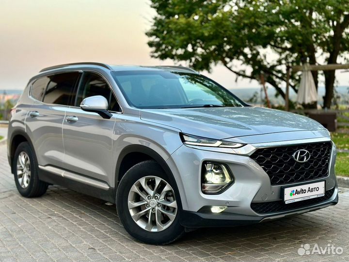 Hyundai Santa Fe 2.2 AT, 2019, 87 000 км