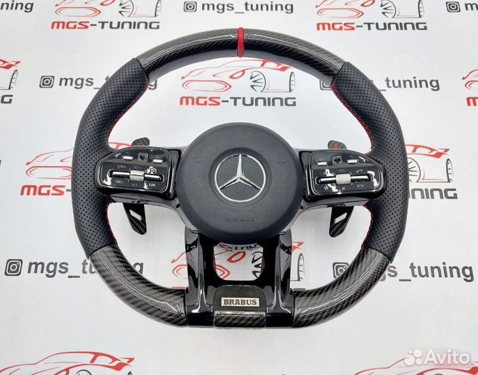 Руль B Carbon Mercedes G-class W463 Гелик Мерседес