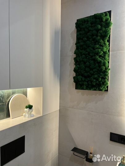 Панно из стабилизированного мха