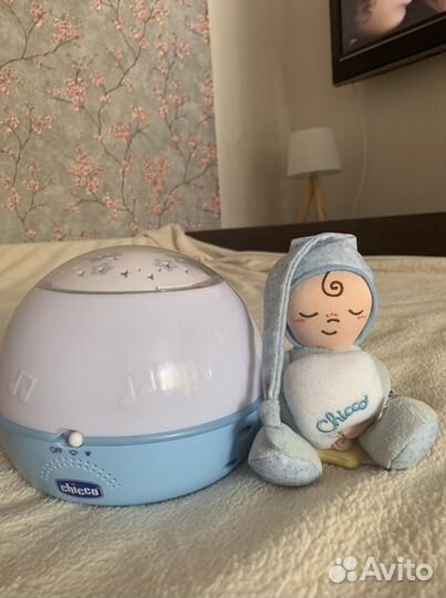 Ночник музыкальный с иллюминацией звездного неба