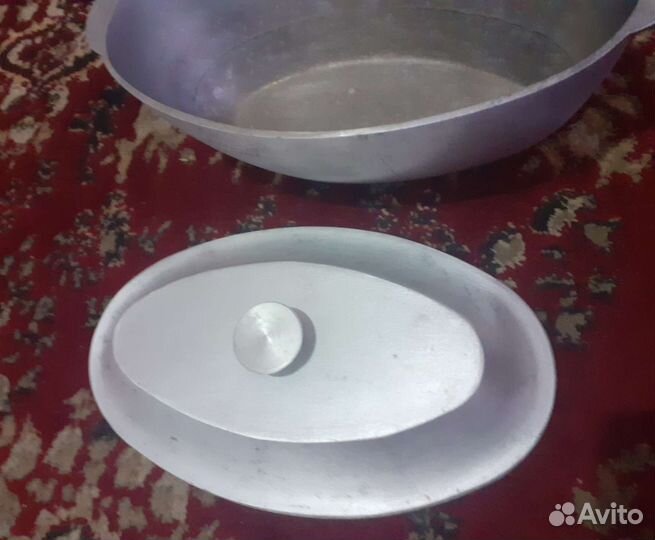 Новый алюминиевый казан СССР 3,5л, скороварка СССР