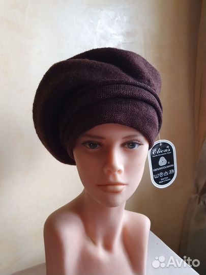 Берет женский зимний