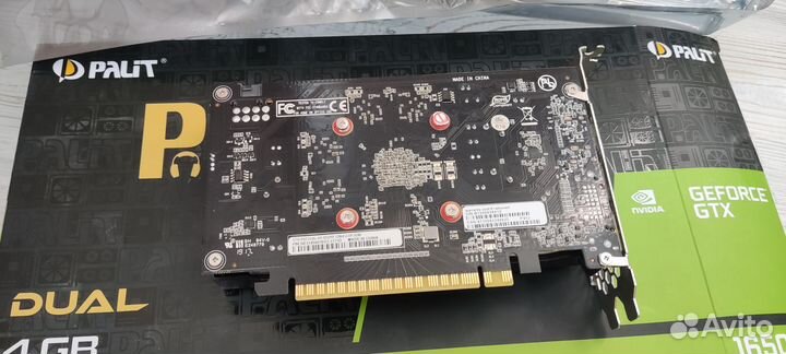 Видеокарта gtx 1650 4GB
