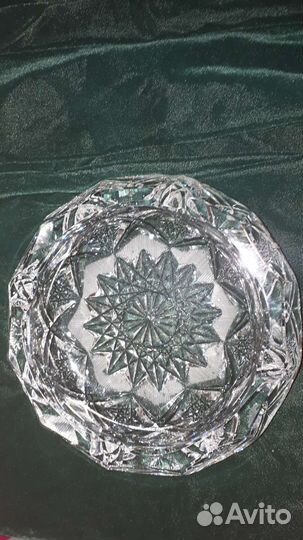 Пепельница хрустальная СССР