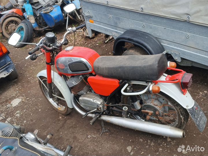 Ява 634 в разборе