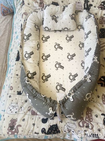 Кокон гнездо для новорожденного