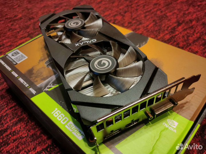 Видеокарта GTX 1660 super 6gb