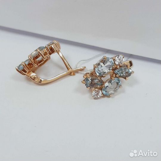 Золотые серьги