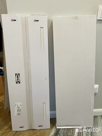 Полка IKEA bergshult с кронштейнами 80х30